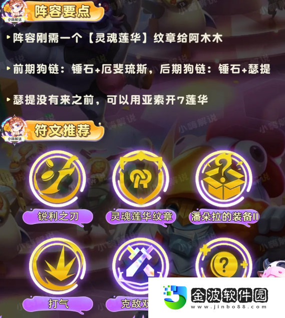 《云頂之弈》S11蓮花狙7D陣容推薦