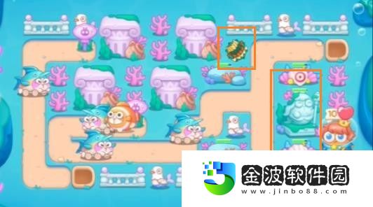 《保衛蘿卜4》嗨釣度假島第18關通關攻略