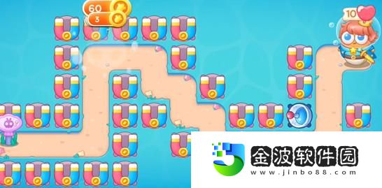《保衛蘿卜4》嗨釣度假島第1關攻略