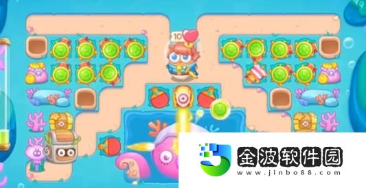 《保衛(wèi)蘿卜4》嗨釣度假島第14關(guān)通關(guān)攻略