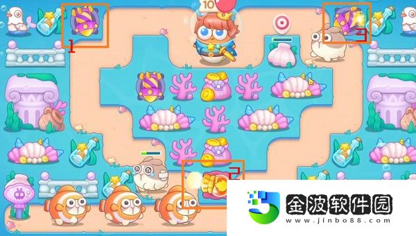 《保衛蘿卜4》嗨釣度假島第6關通關攻略