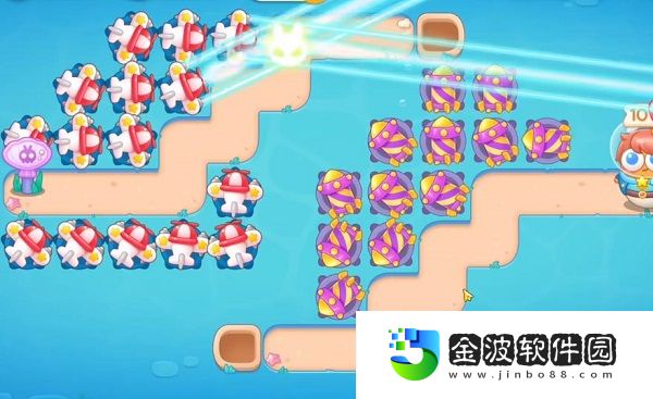 《保衛蘿卜4》嗨釣度假島第5關通關攻略
