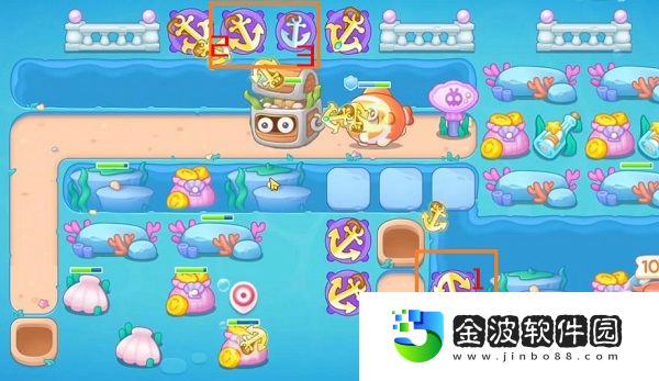 《保衛蘿卜4》嗨釣度假島第12關通關攻略