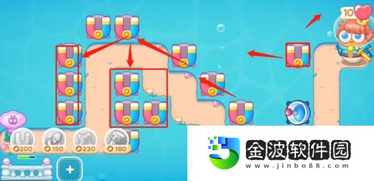 《保衛蘿卜4》嗨釣度假島第1關攻略