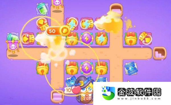 《保衛(wèi)蘿卜4》阿波與魔法寶藏第57關(guān)攻略
