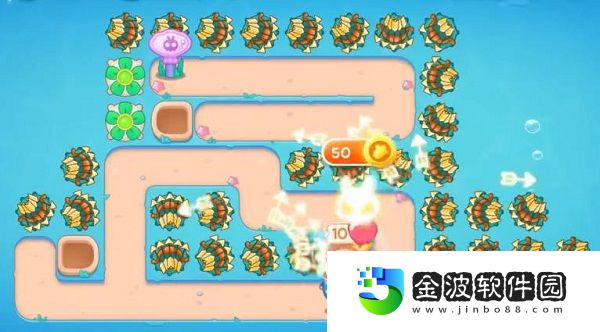 《保衛(wèi)蘿卜4》嗨釣度假島第3關通關攻略