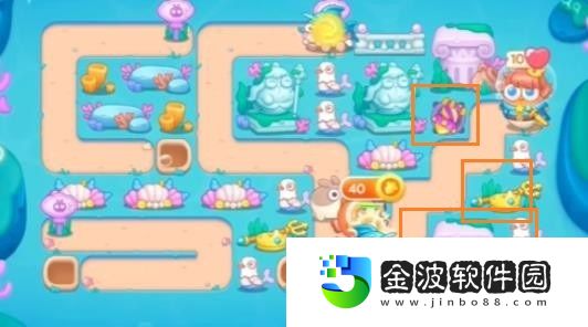《保衛蘿卜4》嗨釣度假島第19關通關攻略