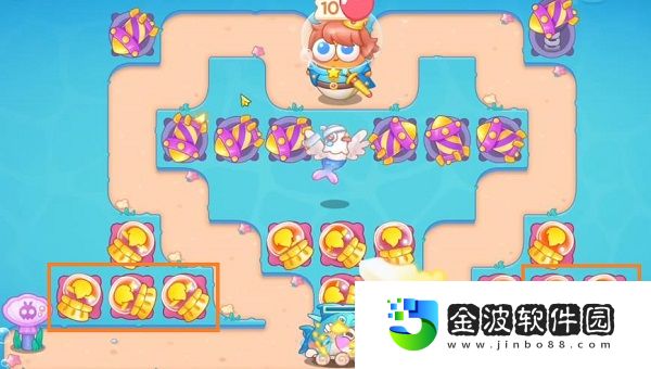 《保衛蘿卜4》嗨釣度假島第6關通關攻略