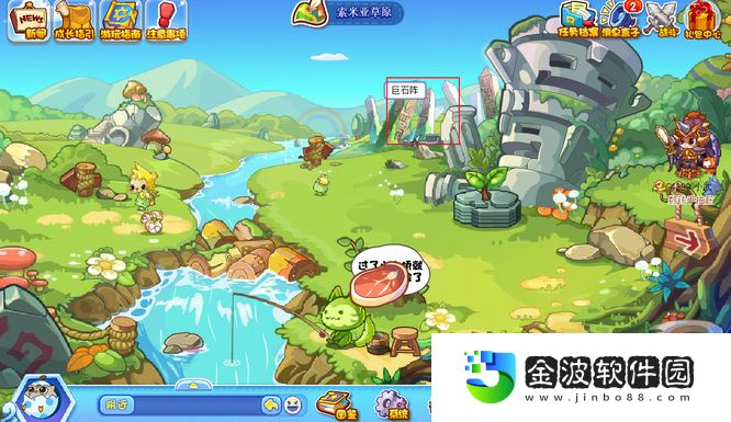 《洛克王國》巨石水晶臺(tái)位置一覽
