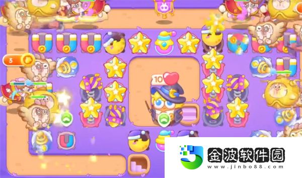 《保衛蘿卜4》阿波與魔法寶藏第54關攻略
