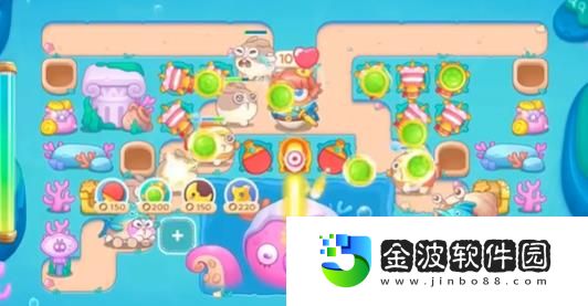 《保衛(wèi)蘿卜4》嗨釣度假島第14關(guān)通關(guān)攻略