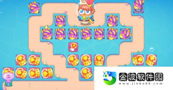 《保衛蘿卜4》嗨釣度假島第6關通關攻略