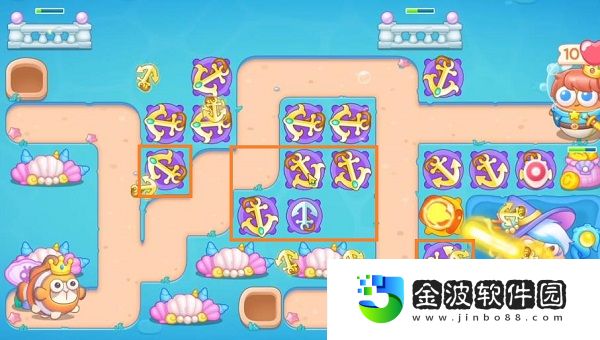《保衛蘿卜4》嗨釣度假島第7關通關攻略