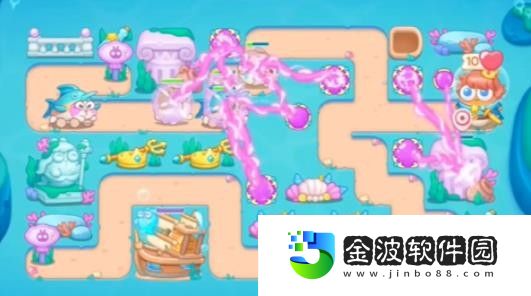 《保衛蘿卜4》嗨釣度假島第17關通關攻略
