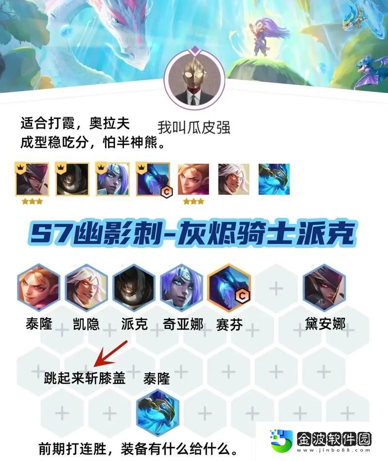 云頂之弈泰隆出裝攻略